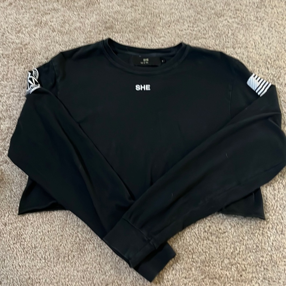 Sisters in Iron Crop Tee